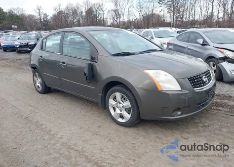 2008 Nissan Sentra 2.0S из США, поврежденный, VIN 3N1AB61E88L636212